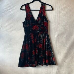 New look velvet dress